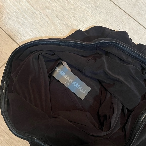 Norma Kamali Strapless Side Drape Gown - Picture 7 of 7